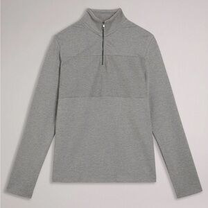 BNWT Ted Baker Men's Gazine Long Sleeve Half Zip Pu